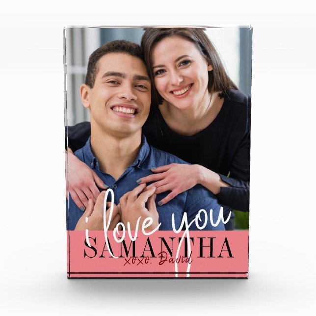 I Love You Valentine's Day Photo (Front)