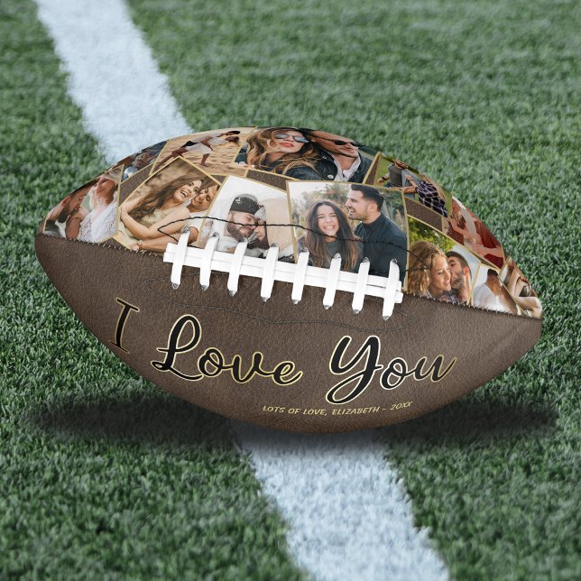 I Love You Valentines Keepsake American Football (Creator Uploaded)