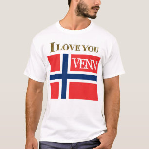 I LOVE YOU VENN  T-Shirt