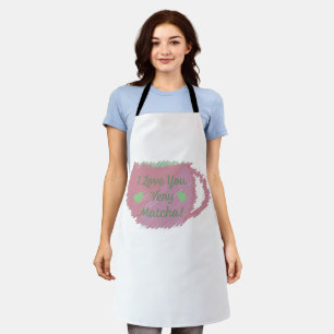 I Love You Very Matcha Apron