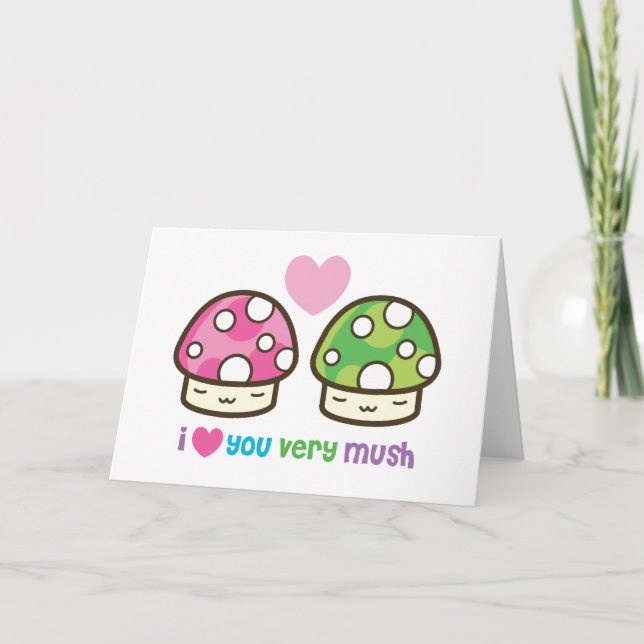 i love you very mush card (Front)