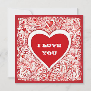 I Love You Will You Marry Me Valentines Card