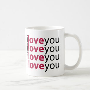 I love you x 4 mug