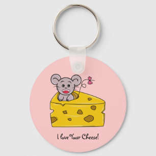 I love your Cheese Key Ring