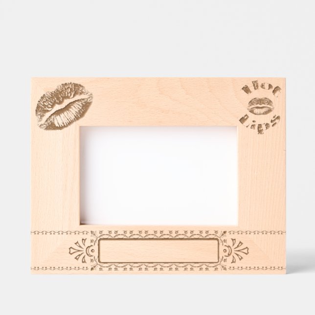 I Love Your Lips Etched Frames (Front)