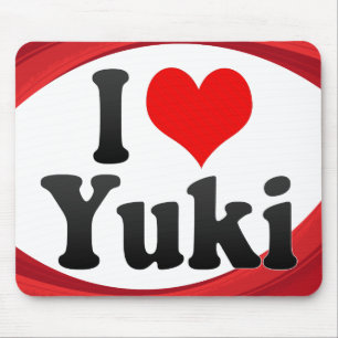 I Love Yuki, Japan Mouse Mat