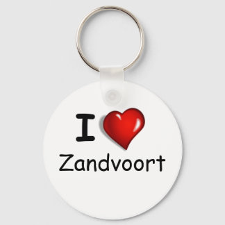 I Love Zandvoort Key Ring