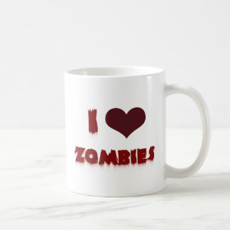 I Love Zombies! Coffee Mug