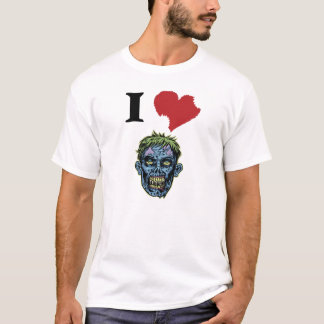 I LOVE ZOMBIES Graphic T Shirt