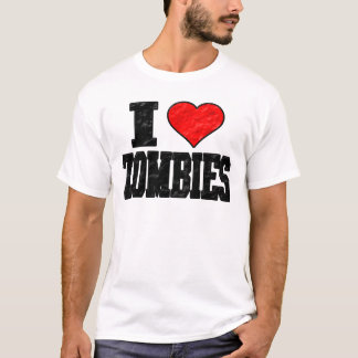 I Love Zombies T-Shirt