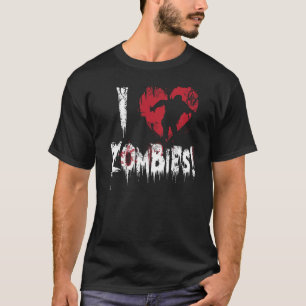I Love Zombies T-Shirt