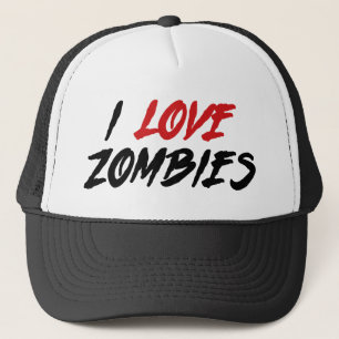 I Love Zombies Trucker Hat
