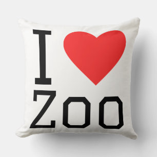 I love zoo cushion