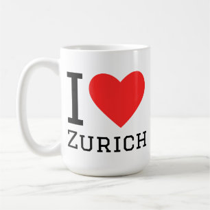 I love Zurich Coffee Mug