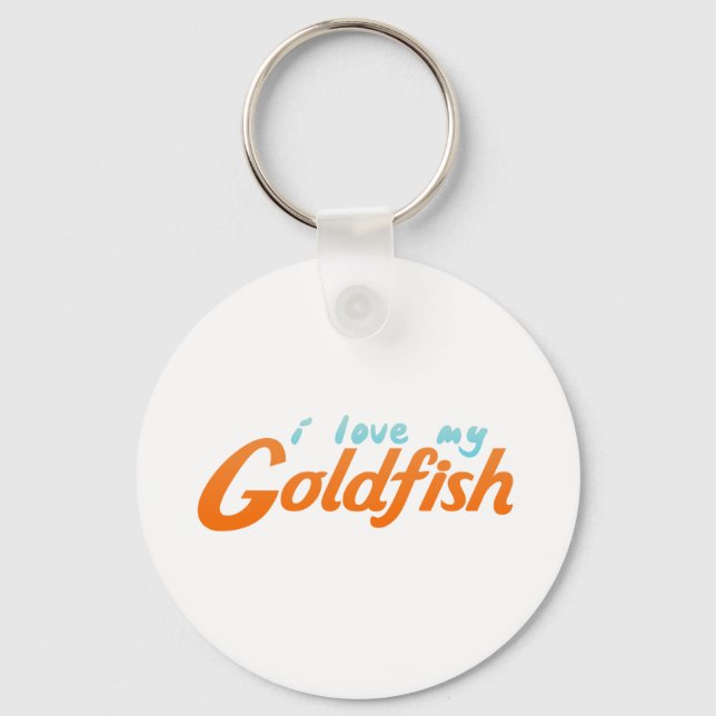 I loved my goldfish key ring (Front)