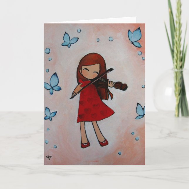 I loveMyViolin Card (Front)