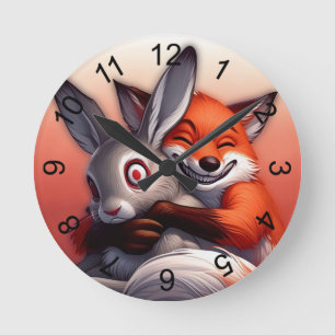 I Loves Yer Buddy! Round Clock