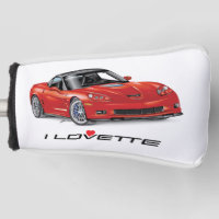 I LOVETTE UNIQUE CAR DESIGN GOLF HEAD COVER