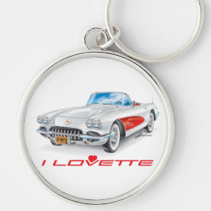 I LOVETTE UNIQUE CAR DESIGN KEY RING
