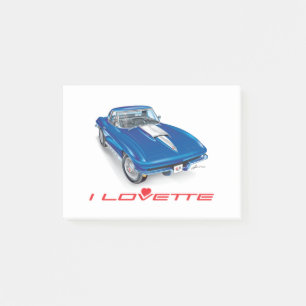 I LOVETTE UNIQUE CAR DESIGN POST-IT NOTES