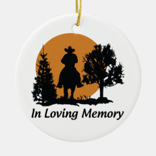I Loving memory Ceramic Tree Decoration