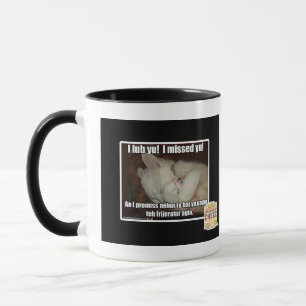 I lub Yu! I missed yu! Mug