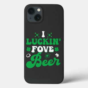 I Luckin Fove Beer Funny Beer Drinking Lover Case-Mate iPhone Case