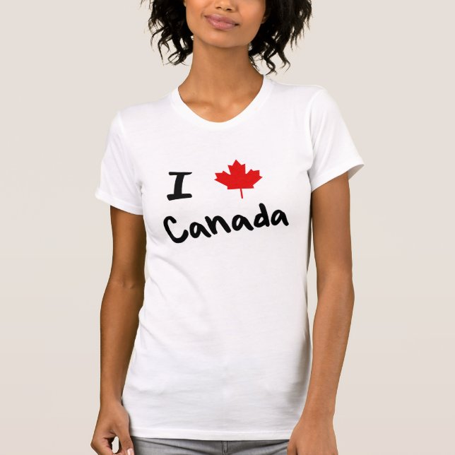 I luv Canada T-Shirt (Front)