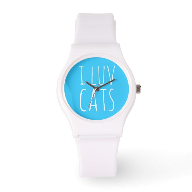 I Luv Cats Watch (Front)