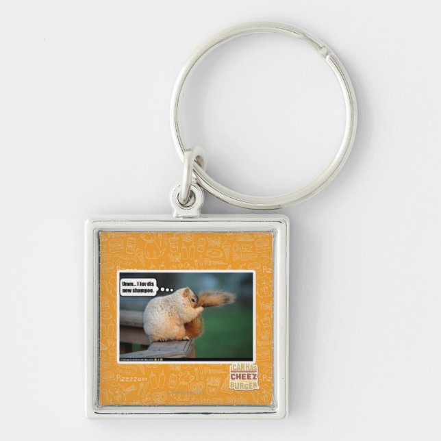 I luv dis new shampoo key ring (Front)