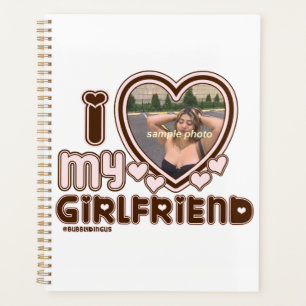 i luv gf teddy Bear Planner