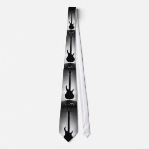 I Luv Muzik Guitar Black Tie