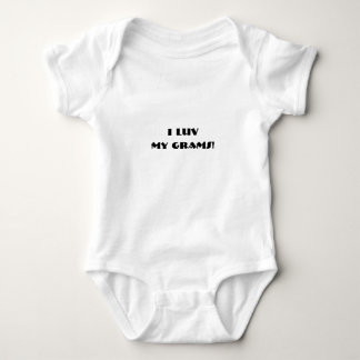 I luv, my Grams! Baby Bodysuit