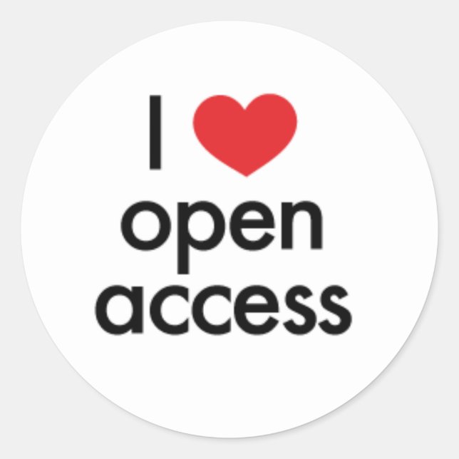 I luv OA Sticker (Front)