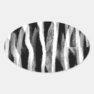 I Luv Pattern!_ Oval Sticker