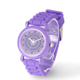 I LUV Purple  Watch