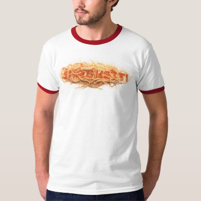 I luv spaghetti! T-Shirt (Front)