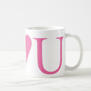 I LUV U COFFEE MUG