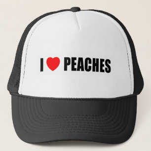 I Lvoe Peaches Trucker Hat