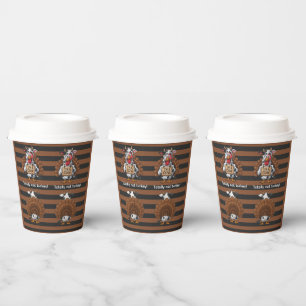 I’m a Cow Turkey Funny Thanksgiving Disguise Paper Cups