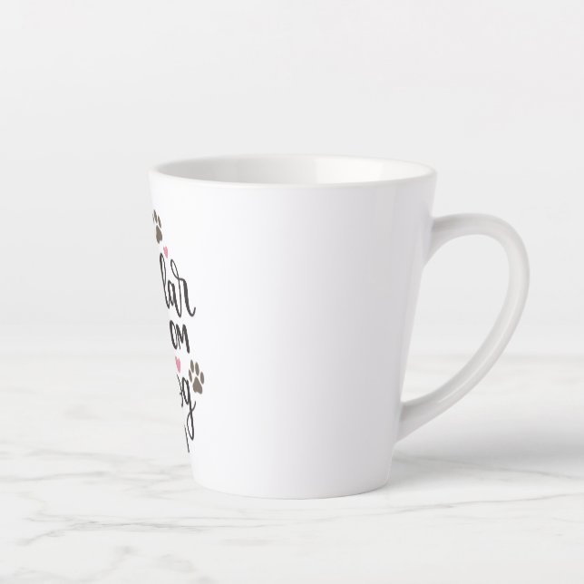 I m A Dog Mum Latte Mug (Right)