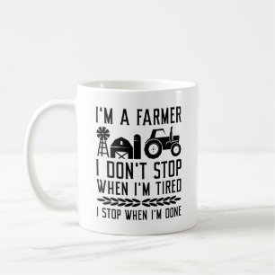 I’m A Farmer Coffee Mug