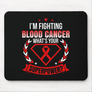 I’m A Fighter Blood Cancer Ribbon Awareness  Mouse Mat
