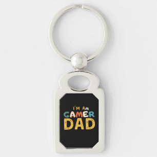 I´M A GAMER DAD KEY RING