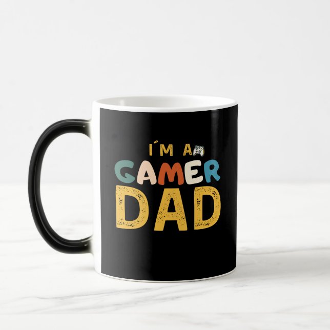 I´M A GAMER DAD MAGIC MUG (Left)