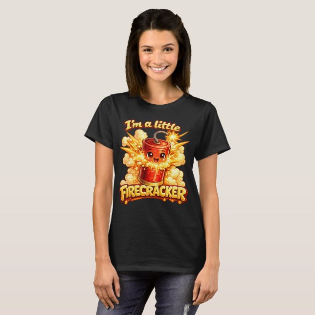 I’m a Little Firecracker T-Shirt (Front Full)