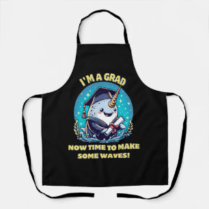 I m a narwhal graduate! Now time to make some wave Apron
