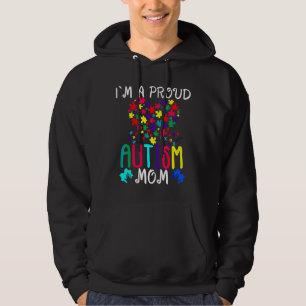 I M A Proud Autism Mum Autism Awareness Hoodie