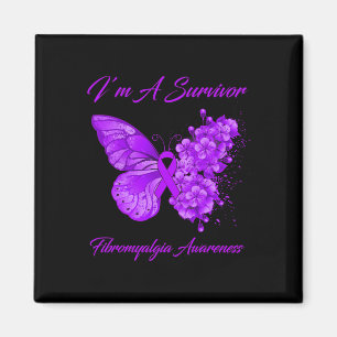 I’m A Survivor Fibromyalgia Awareness  Magnet