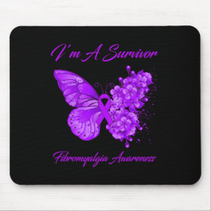 I’m A Survivor Fibromyalgia Awareness Mouse Mat